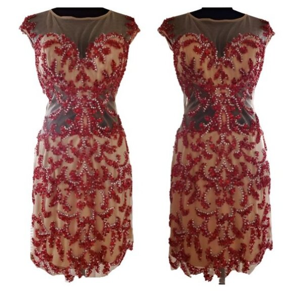 Luxury Designer Couture Prom Party Runway Wedding Evening Cocktail Glamour Dress - Picture 11 of 16